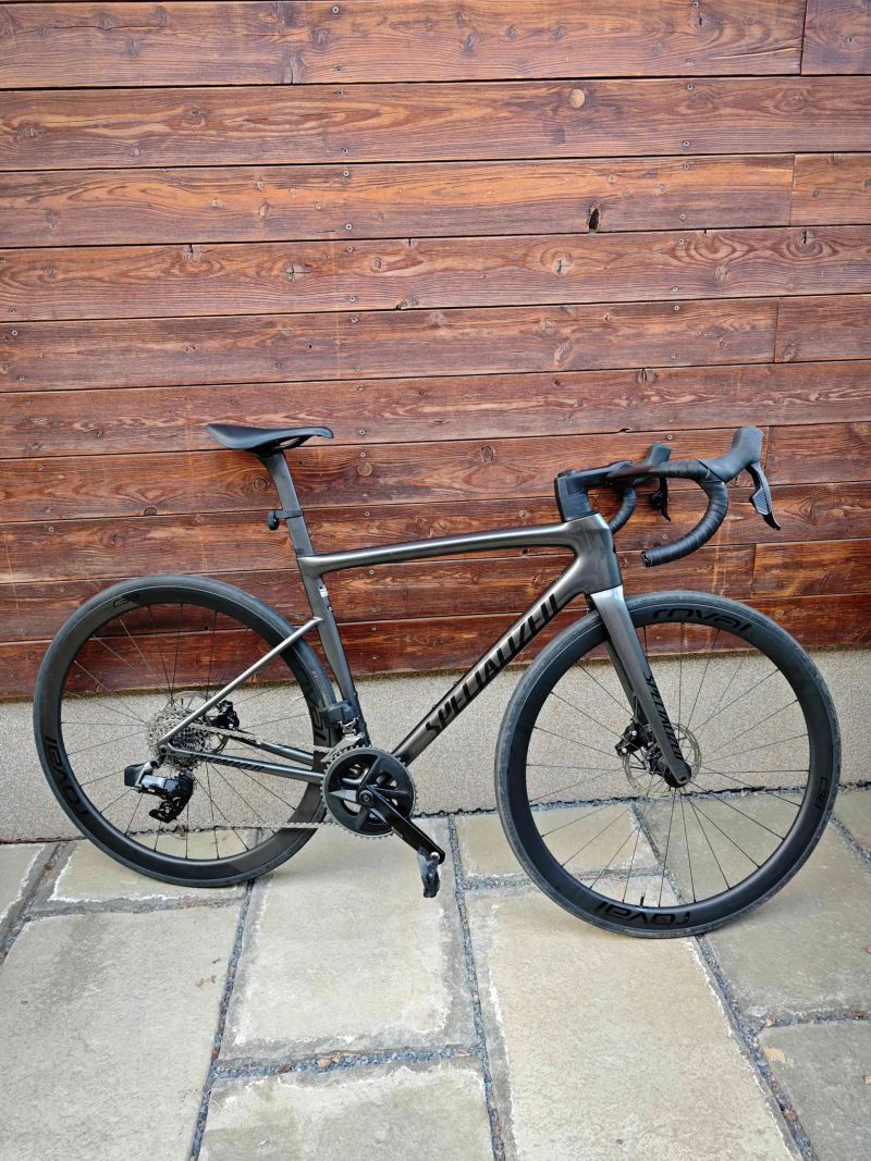 Specialized Tarmac SL8 Expert Rival eTAP AXS 2x12 Roval C38 Power Meter Quarq vel. 54