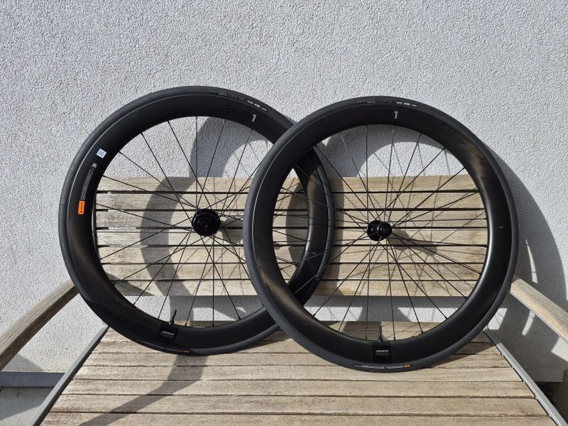 Prodám nová karbonová kola Giant SLR 1 50 disc