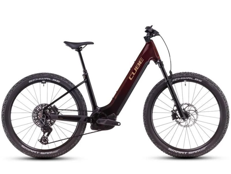 Cube Reaction Hybrid SLT 800, easy entry - Solareclipse´n´bronze - 27,5", L