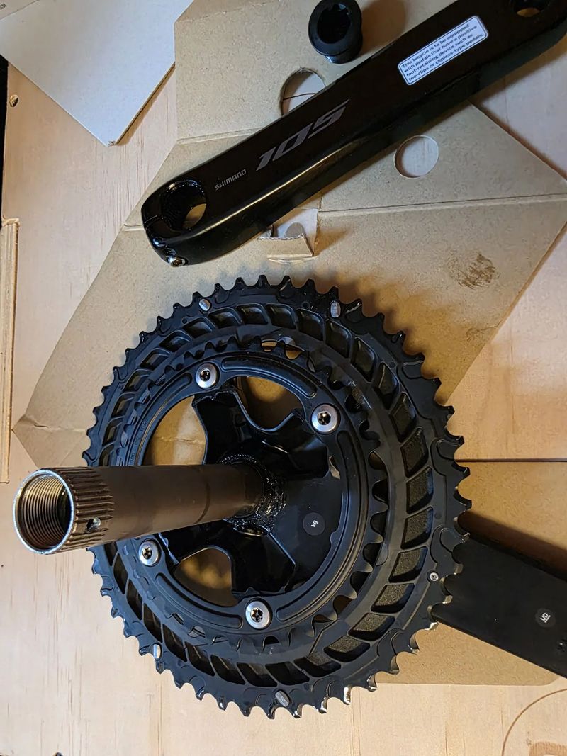 Prodám kliky Shimano 105 12s FC-R7100 172.5mm