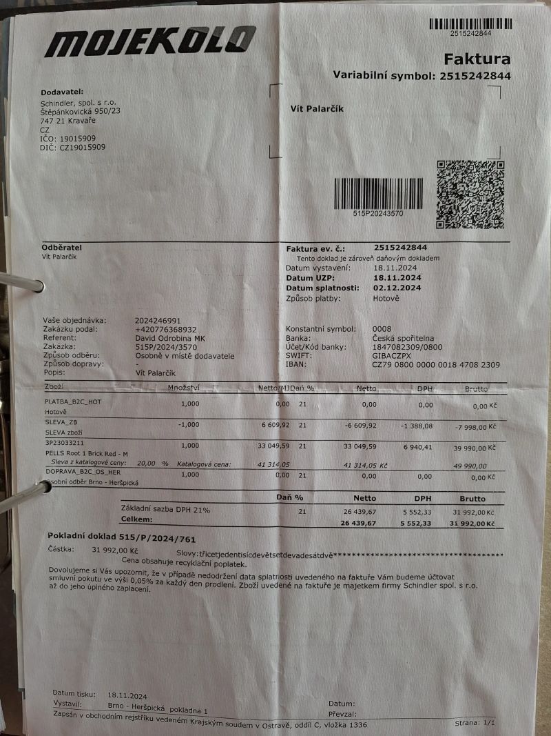 Pells Root 1 Brick red