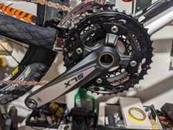 Kliky Shimano SLX, 175mm