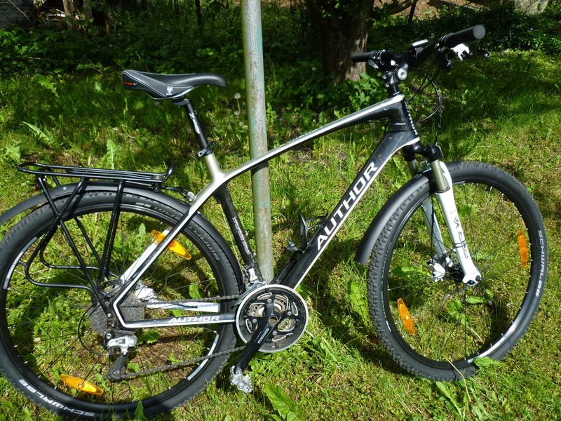 Krosové karbonové kolo Author Synergy