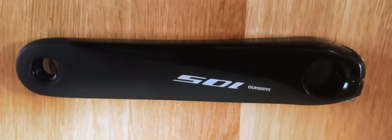 Skoro nová levá klika 4iiii - Shimano 105 - 172,5mm Precision 3+, záruka do 02/2028