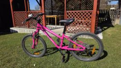 2x dětské horské kolo 20" plus koloběžka