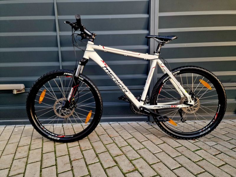 (9)Horské hliníkové kolo Merida Kotoučové brzdy