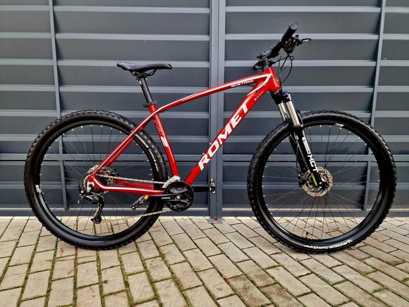 (27)Horské hliníkové kolo Romet 29" Zánovní