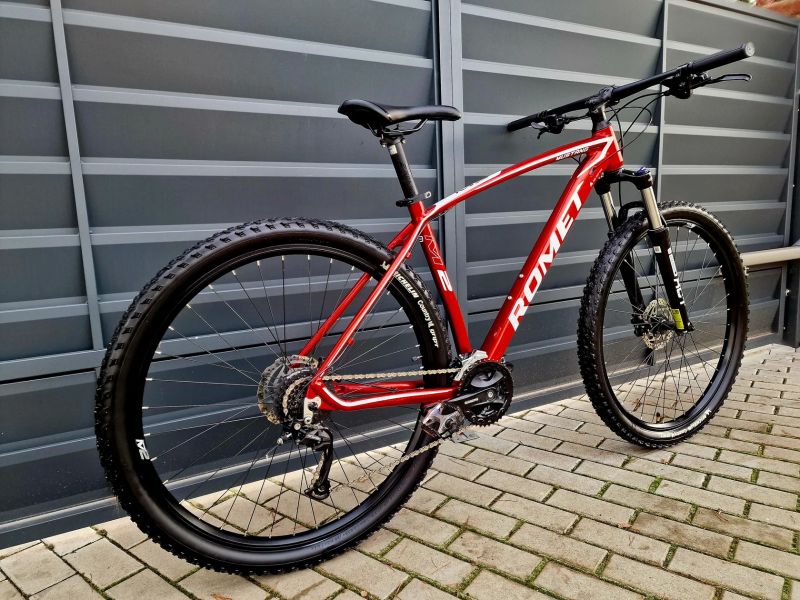 (27)Horské hliníkové kolo Romet 29" Zánovní