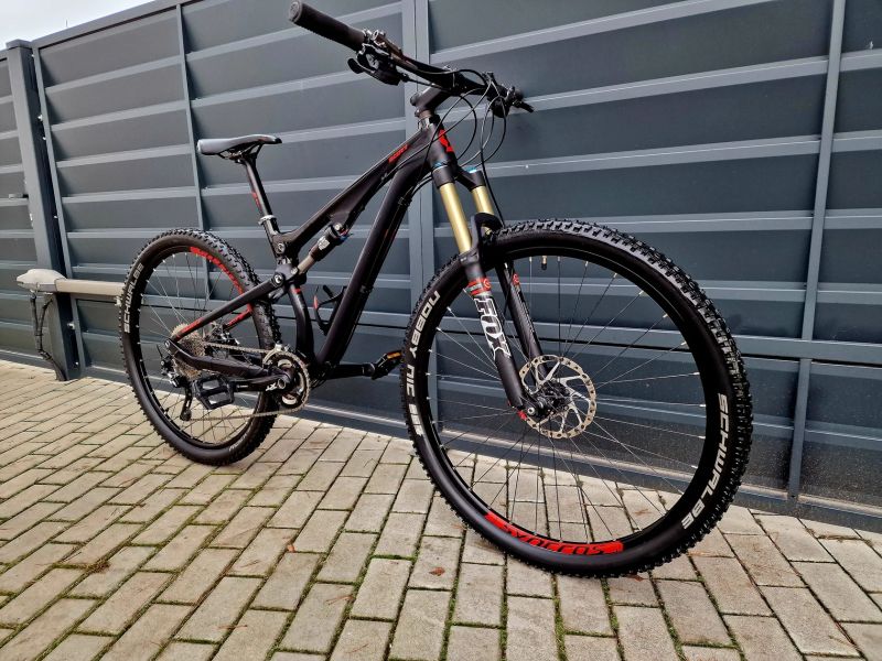 (29) Celoodpružené kolo Scott Genius 29"