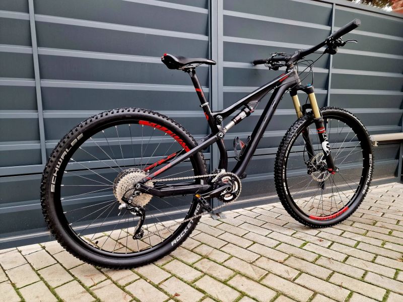 (29) Celoodpružené kolo Scott Genius 29"