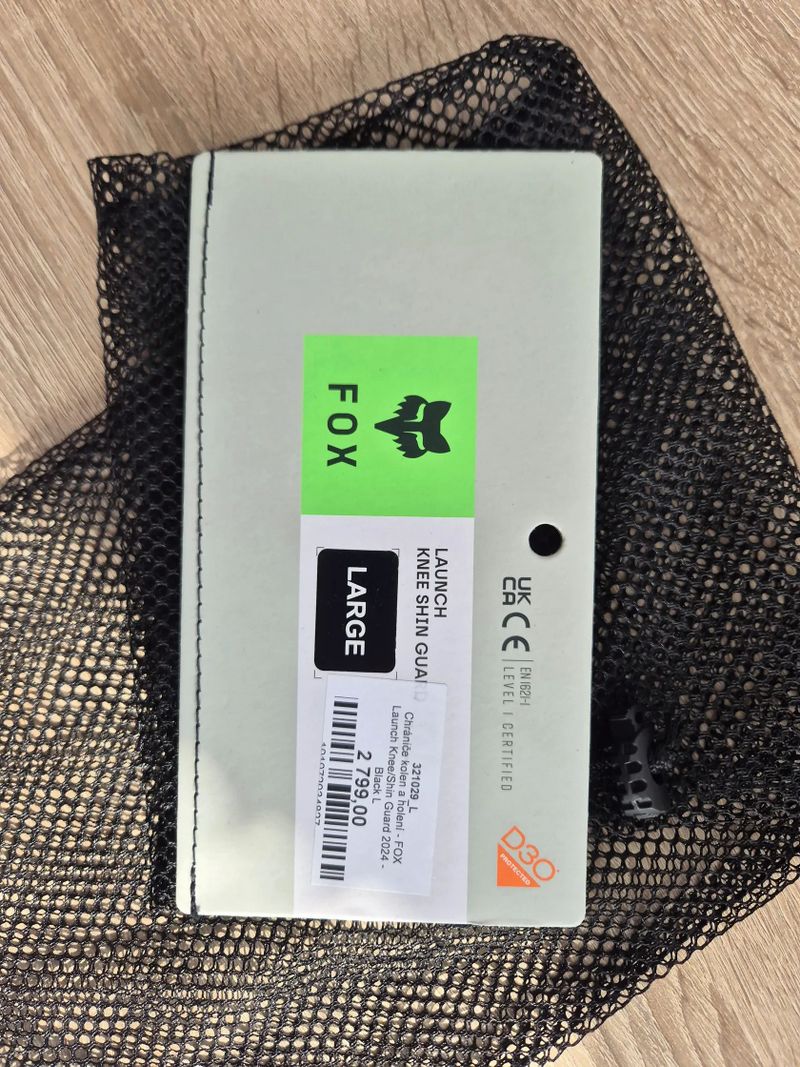 FOX Launch Knee Shin Guard D3O vel.L 