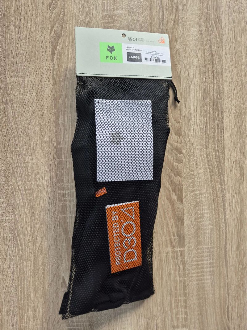 FOX Launch Knee Shin Guard D3O vel.L 