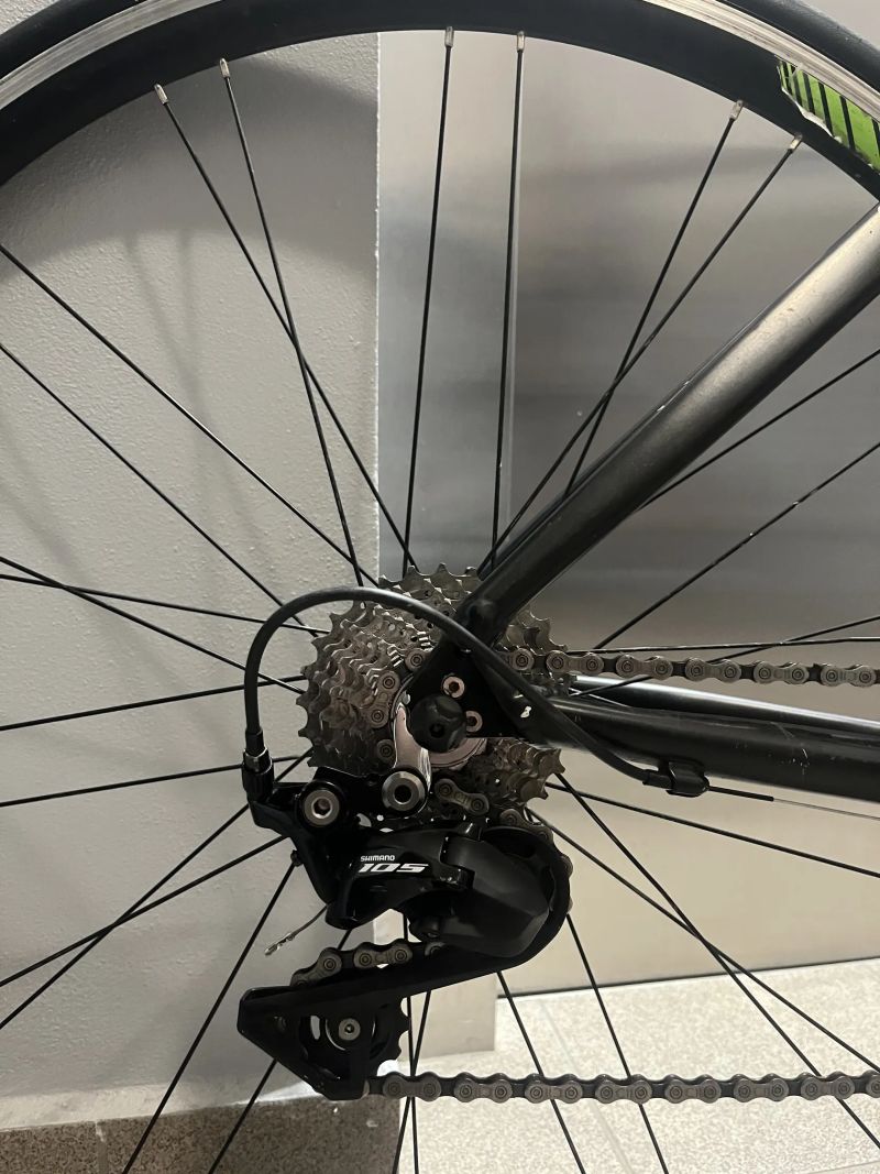 Aero Merida Reacto 400 Lampre, shimano 105 2x11 