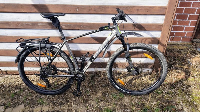 MTB AUTHOR Instinct 29, vel. 21, vzduch. vidlice, rok 22-23