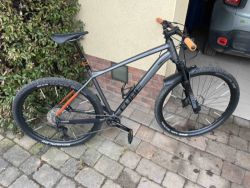 CUBE REACTION Pro 29, XT výbava, HPA Al rám, teleskopka TranzX, super stav, připraveno na sezonu !