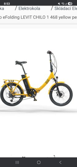Prodám skladací elektrokolo
