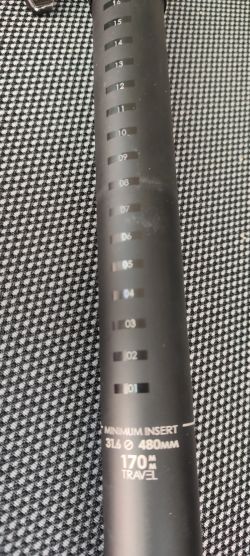 Teleskopická sedlovka SDG 