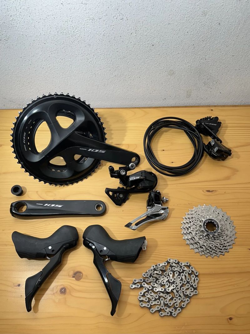 Shimano 105 R7000/R7020 – kompletní sada (11s)