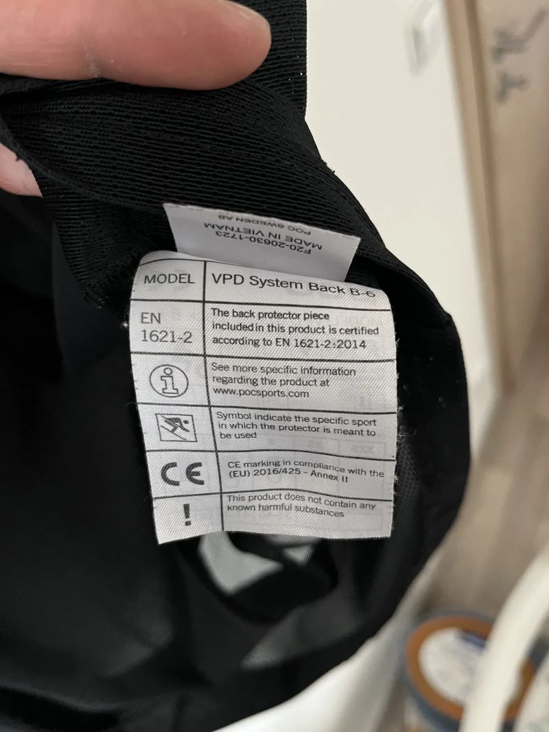 Chránič páteře POC VPD system vest