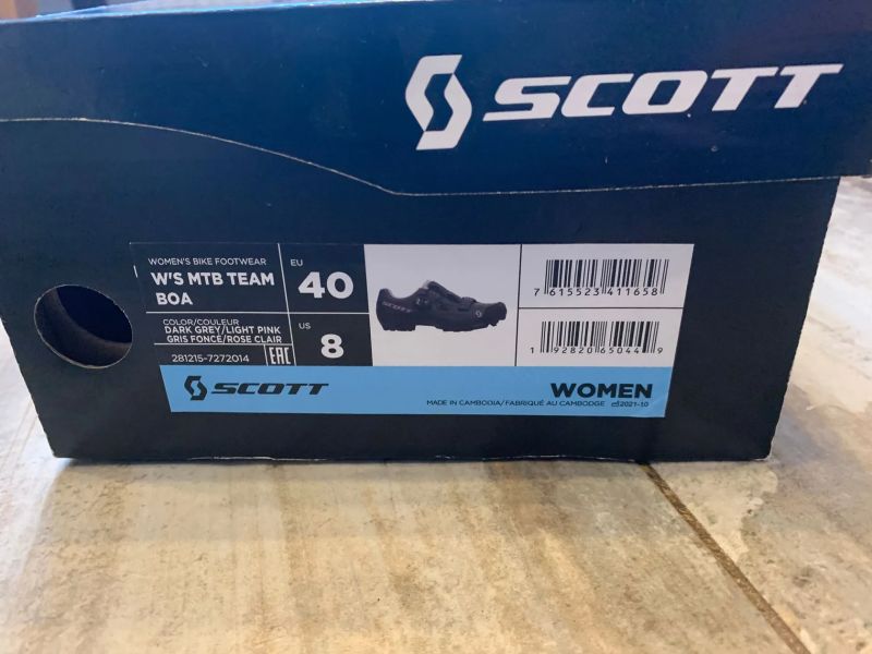 Dámské MTB tretry SCOTT TEAM BOA