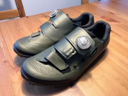 MTB tretry SHIMANO SH-XC502 Green