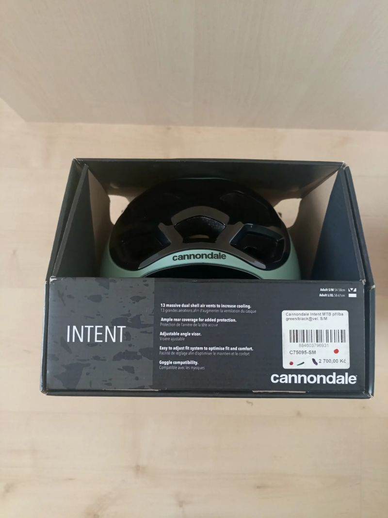 Cyklistická helma Cannondale, vel. 54-58, NOVÁ