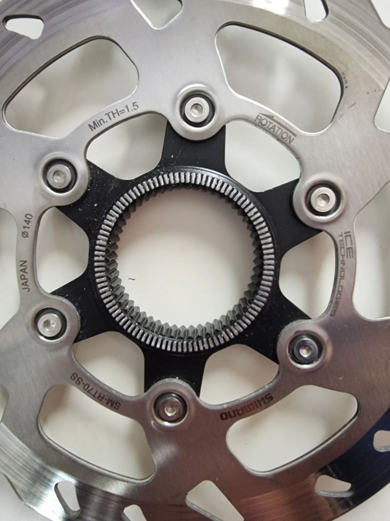 Brzdové kotouče Shimano, 140 mm