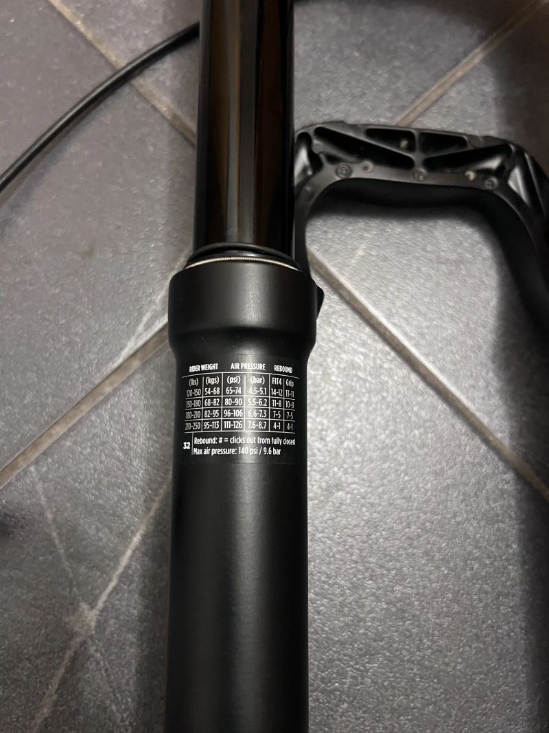 FOX 32 Float Rhythm 120 mm