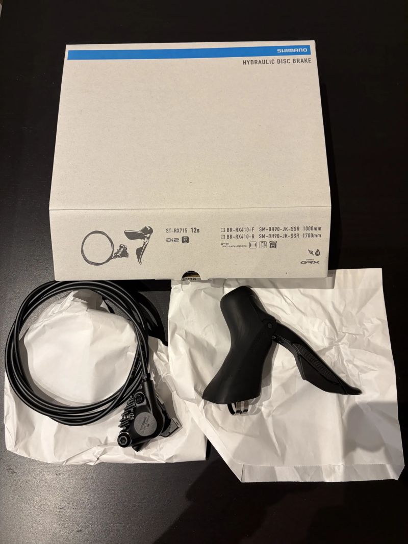 Nové Shimano GRX RX717 Di2 1x12