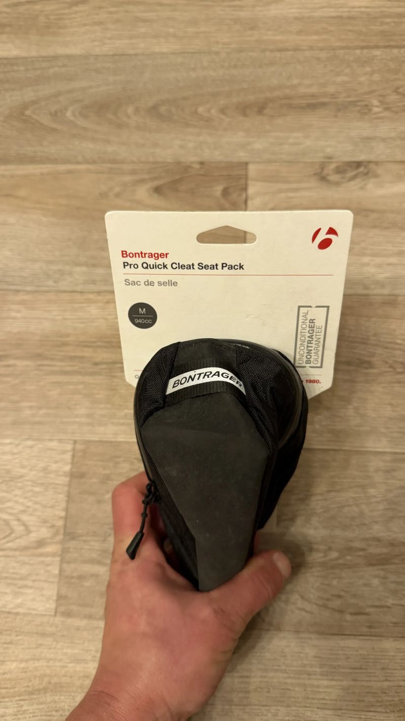 Bontrager Pro Quick Cleat Seat Pack M