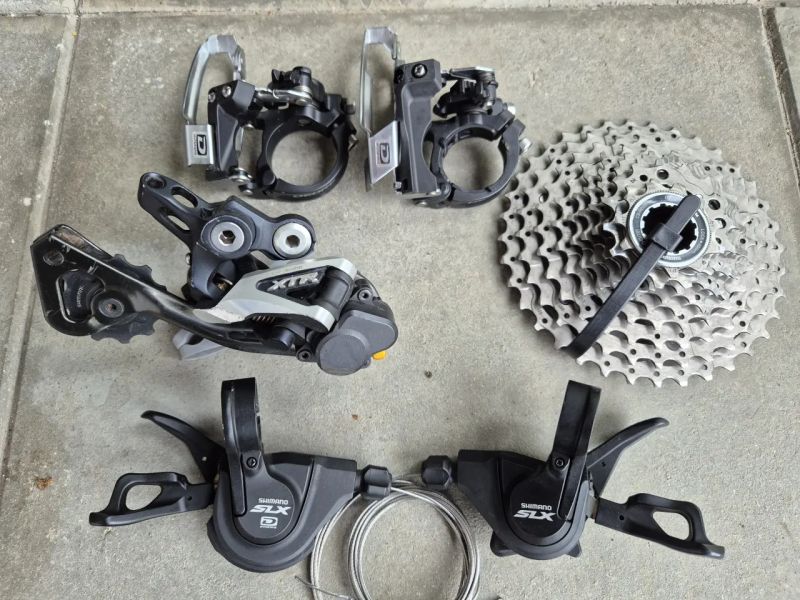 Sada 2/3x10 Shimano SLX/XTR