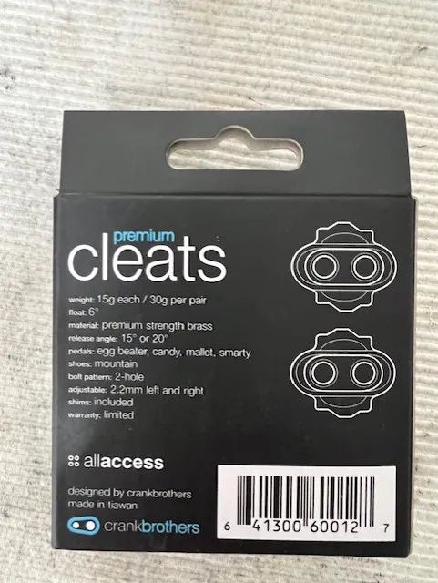 Look, Time, Crankbrothers cleats