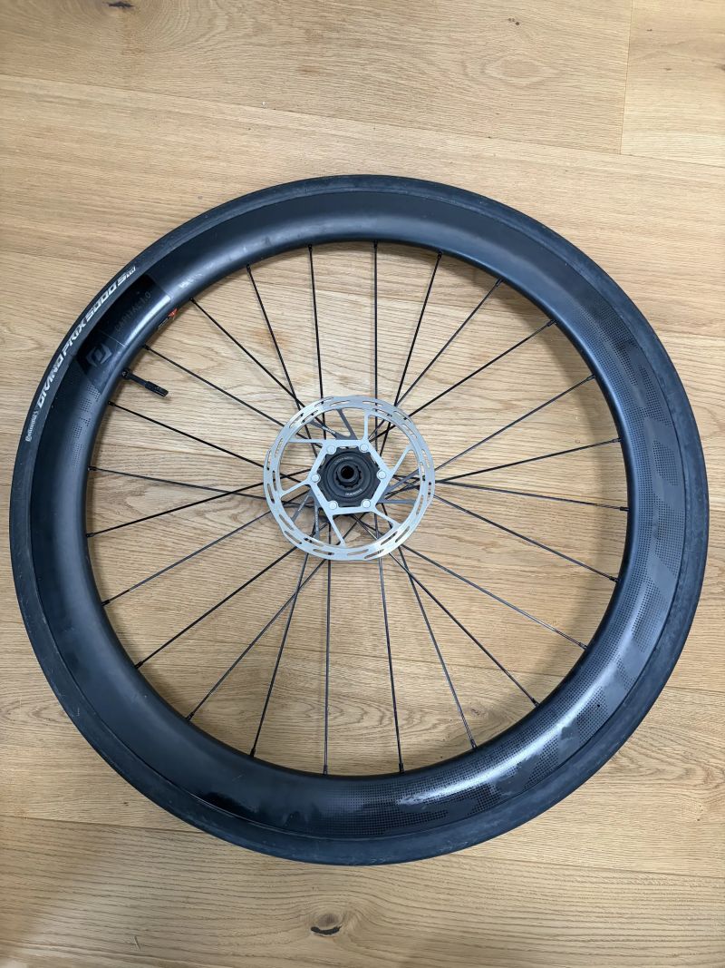 Prodám karbonová kola Syncros Capital 1.0 50 mm + kotouče SRAM 160 mm