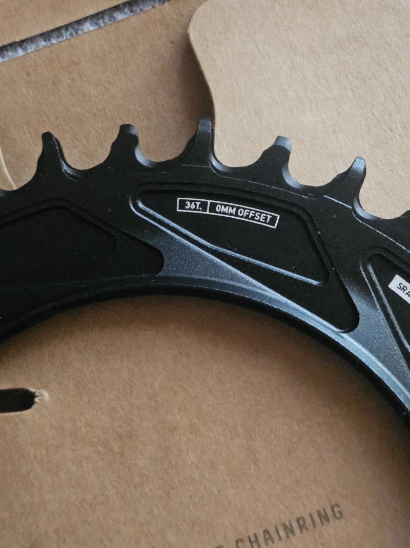 SRAM XX SL 36T 0mm offset prevodník 