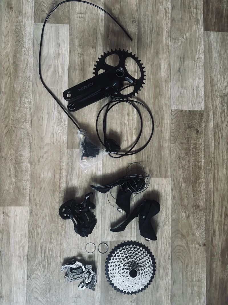  Gravel Sada shimano GRX