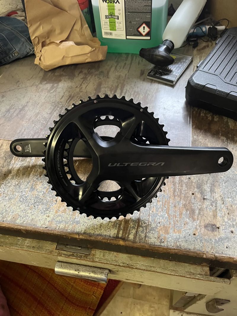 Nové kliky Shimano ultegra 