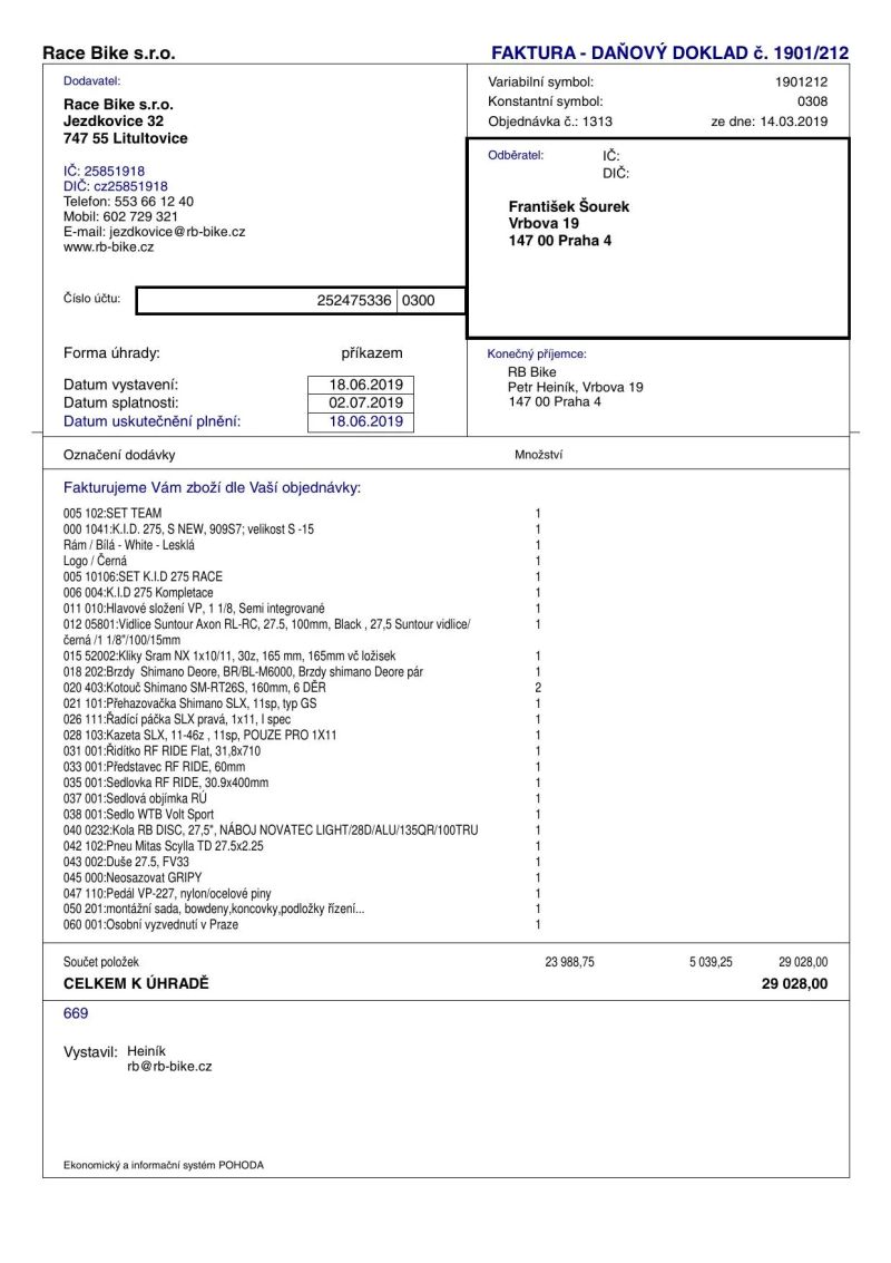 RB K.I.D 275 dětské