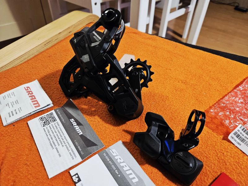 Nová sada Sram S1000 AXS Eagle Transmission T-Type 12s 