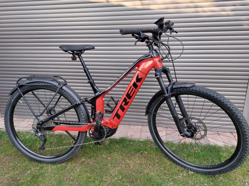 Trek Trek Powerfly FS 4 Equipped Lava/ Trek Black