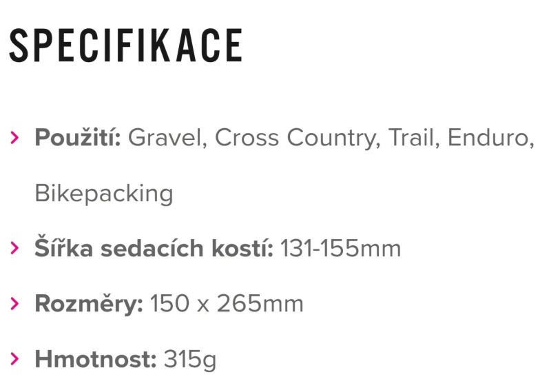 WTB sedlo VOLT Cromoly Wide