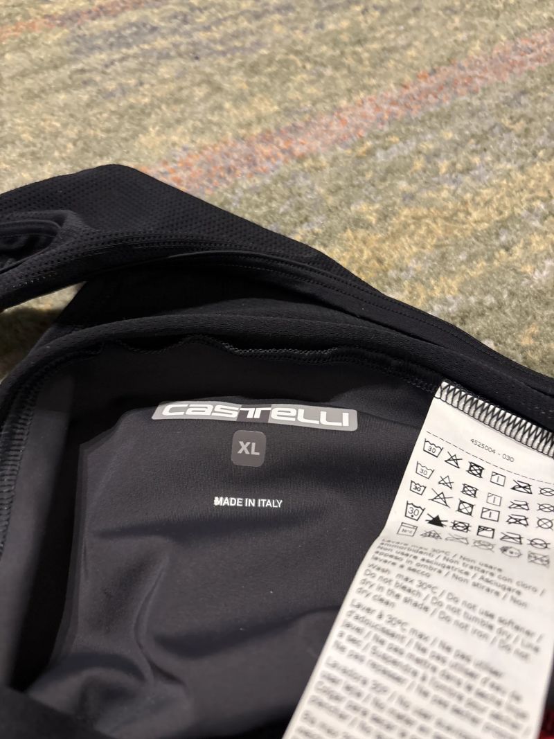 Castelli Competizione 2 Dark Gray, XL