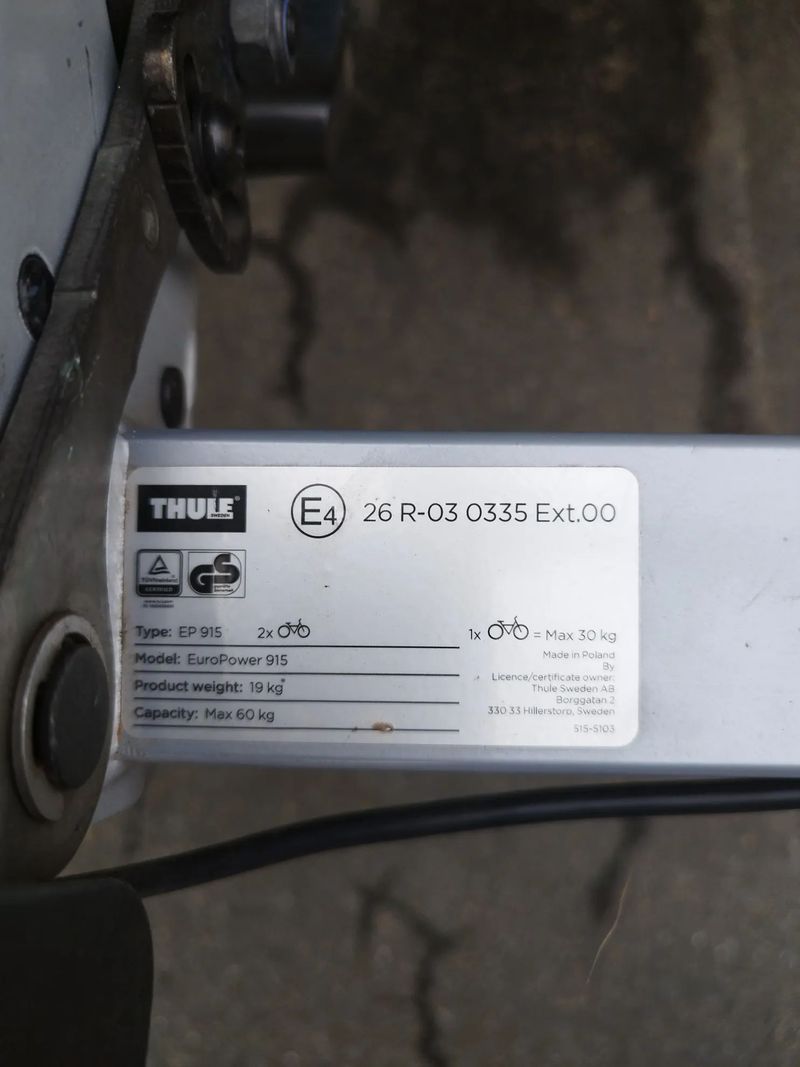 Thule nosič na dvě kola