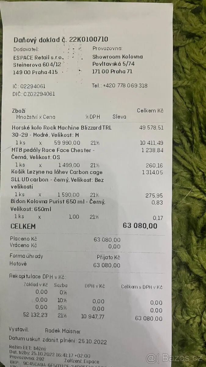 Rock Machine Blizzard TRL 30-29