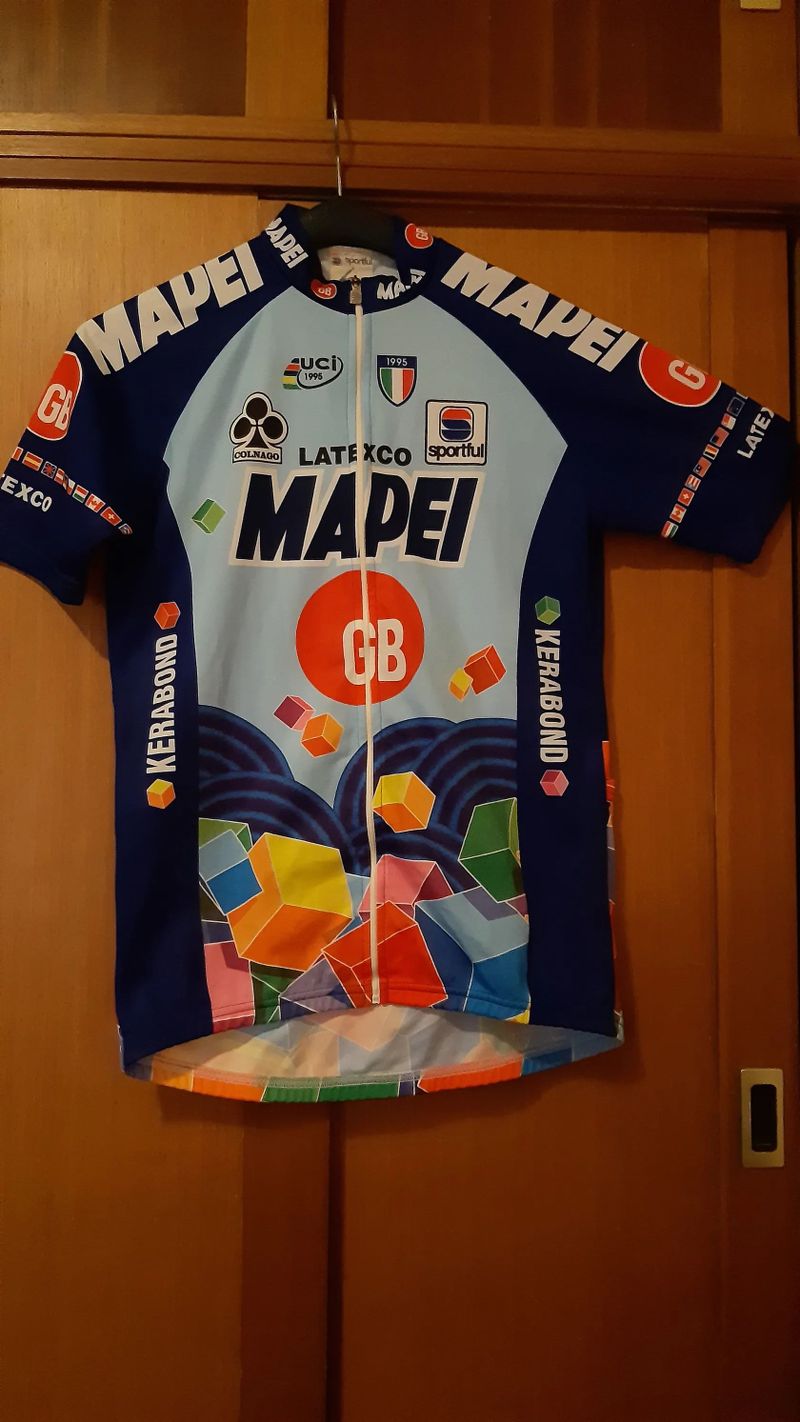 Silniční dres GB MAPEI 1995 Sportful