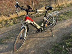 Dámské elektrokolo MTF Tour 5.2 – 720 Wh baterie, středový motor, vel. L