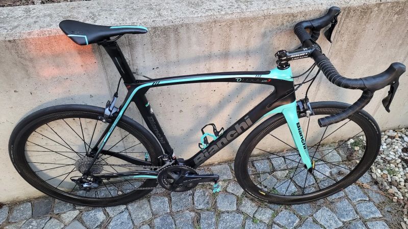 Bianchi Oltre XR3 Countervail Ultegra, Mavic Cosmic SL 40. 7,7 kg