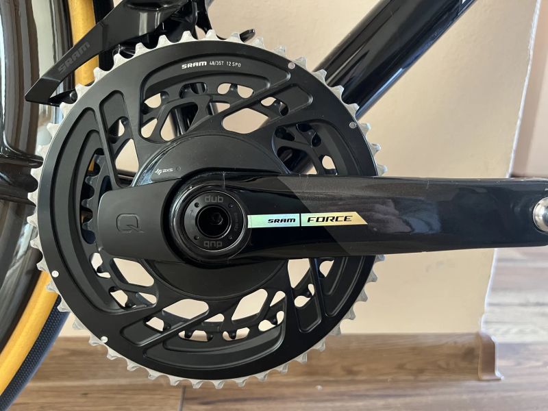 SRAM Force AXS Quarq D-Zero DUB kľuky s wattmetrom, 2x12, 48/35T