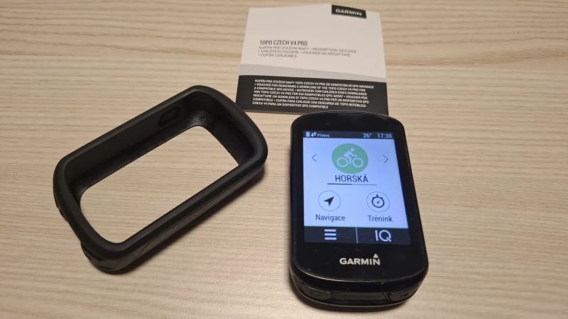 Garmin Edge 830, mapy Topo czech V4pro