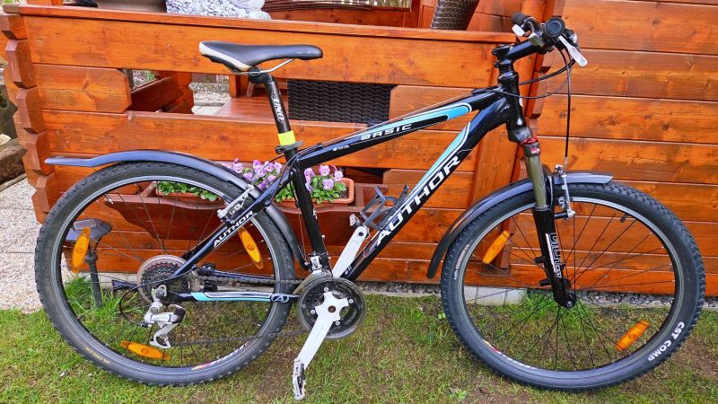 Chlapecké horské kolo 26" Author Basic ram 17" postava 157-175cm.
