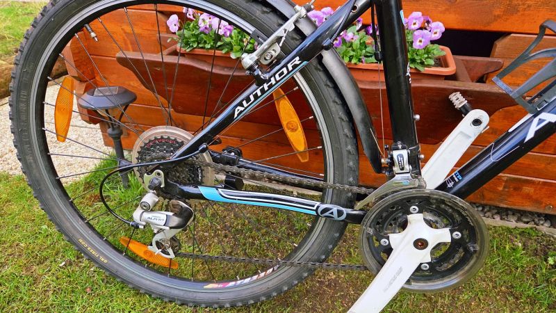 Chlapecké horské kolo 26" Author Basic ram 17" postava 157-175cm.